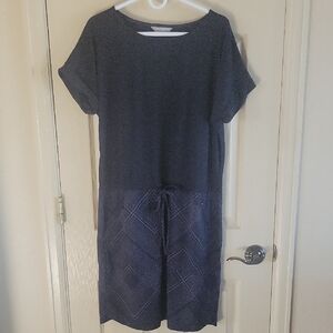 Royal Robbins Black Top with Patterned Detail